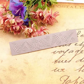 KARŠTO plastiko Pušies lapų amatų kortelės popieriaus kortelės albumo vestuvių dekoravimas įrašą Įspaudas katalogai