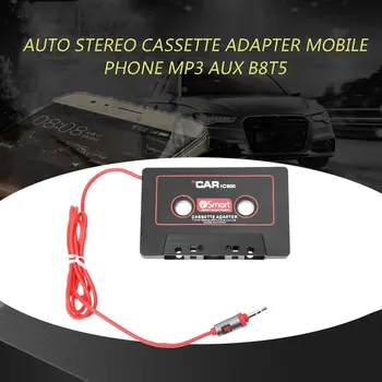 Kasetės Aux Adapteris Audio Automobilio Kasečių Grotuvą Juosta Konverteris 3.5 mm Jack Plug Telefoną, MP3 AUX CD Grotuvas Išmaniųjų Telefonų Automobilių