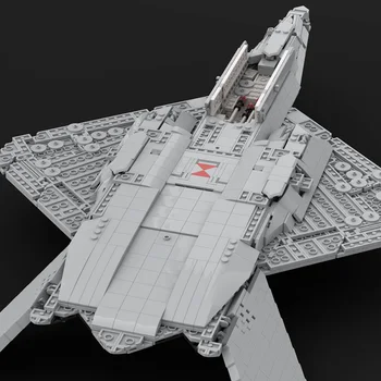 Kosmoso Karo YF-23 II Kovotojas Atidaryti Kabinos Karai Planą 2133Pcs Didelis Naikintuvo Kūrimo Bloką Modelio Apdailos Vaikams, Žaislai
