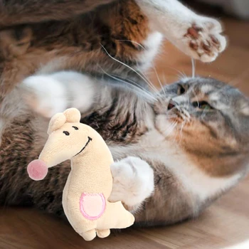 Lavinimo Šunų Vikrumo Žaislai Prekių Funny Cat Žaislai Mielas Pliušinis Gyvūnų Mėtų Kačiukas Kibinimas Žaisti Interaktyvus Žaislas Dropshipping