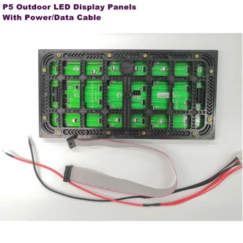 LED Matricos P5 Lauko Ekrane 320x160mm 64x32Pixel 1/8 Nuskaitymo SMD2727 RGB HUB75 Spalvotas LED Ekranas