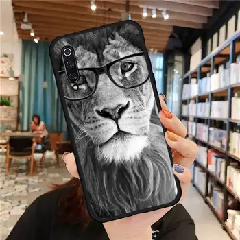Liūtas, tigras gyvūnų kietas Telefonas Padengti Fundas Už Xiaomi Redmi 7 9t 9se k20 mi8 max3 lite 9 8 pastaba 9s 10 pro