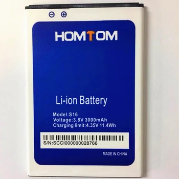 MATCHEASY 3000mAh Baterija HOMTOM S16 5.5 colių MTK6580 Išmanųjį telefoną