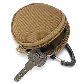 Medžioklės EDC Pack Rankinėje Klavišą Ausinės Dėklas Molle Funkcionalus Krepšys Nešiojamų Monetos Kempingas Nešiojamų Lauko Elementai