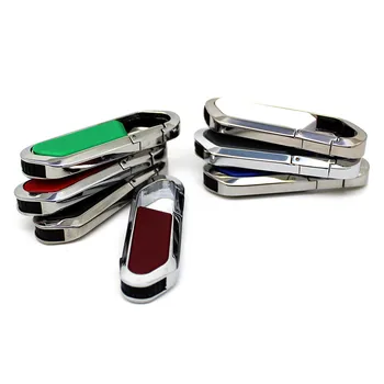 Metaliniai Karabinai Oda USB Flash Drive, Raktų pakabukai Apyrankės Pendrive 8GB 16GB 32GB Pen Memory Stick 4GB 64GB 128GB Sagtis