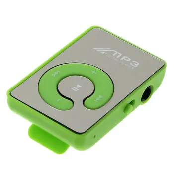 Mini Veidrodis Įrašą MP3 Grotuvas Nešiojamų Mada Sporto USB Skaitmeninis Muzikos Grotuvas, Micro SD TF Kortelę Media Player