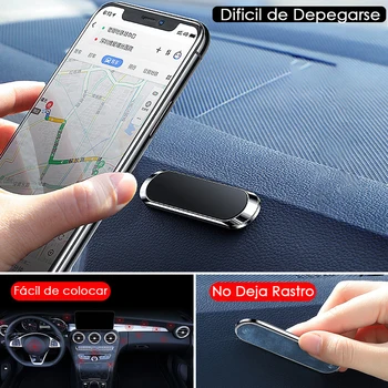 Mobiliojo telefono laikiklis magnetinis mobiliojo automobilio savininkas su metallic klijų aksesuaras automobilio pristatymas Aikštėje
