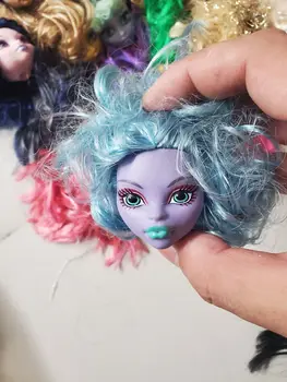 Monstras žaislai vidurinės mokyklos moterų lėlės galvos PASIDARYK pats priedai