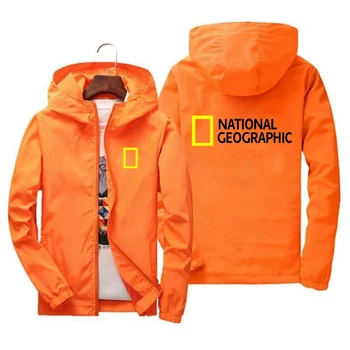 National Geographic Jacket Mens Tyrimo Ekspedicija Mokslininkas Viršuje Jacket Mens Mados Lauko Drabužiai Juokinga Švarkelis Hoodie