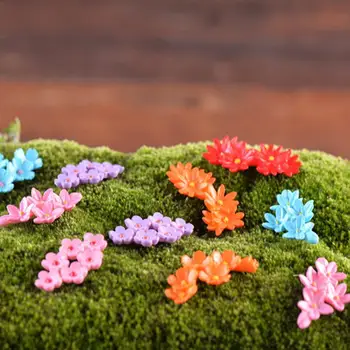 NAUJI Karšto Pardavimui, Namų Dekoravimo Reikmenys Kawaii Gėlių Miniatiūrinių Sodų Ornamentu Lėlių Augalų Puodą Amatų Micro Kraštovaizdžio