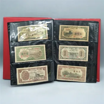Pirmoji RMB banknotų kolekcija didelis 60 baudos nustatymo knygų monetų kolekcija