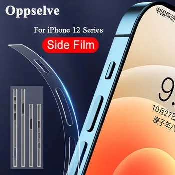 Rėmo Dažų Apsauginė Plėvelė iPhone 12 Pro Max Pusėje Hidrogelio Filmas 