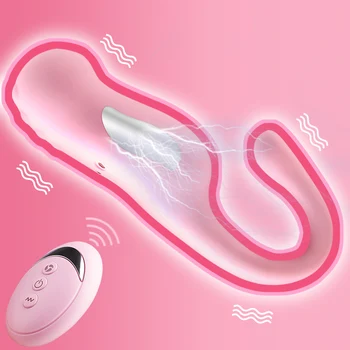 Sekso Žaislai Moteris Nuotolinio Valdymo Šuolis Kiaušinių 7 Greičių G-spot Elektros Smūgio Vibratorius Orgazmas-Klitorio Stimuliatorius