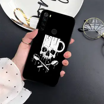 Siaubo kaukolė velnias piratų Telefoną Atveju Xiaomi Redmi 7 8 9t a3Pro 9se k20 mi8 max3 lite 9 pastaba 9s 10 pro Minkšto silikono Funda