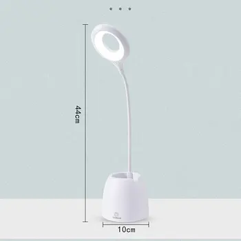 Stalo Lempa LED USB Touch Naktį, Šviesos, Tolygus Reguliavimas Stalas Šviesos Akių Apsauga Mokymosi Multi-Funkcija Laikiklis, Rašiklio Laikiklis