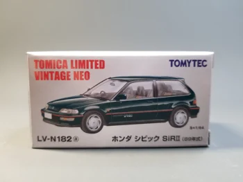 TOMYTEC TLV 1/64 Honda Civic Seras II LV-N182a lydinio Modelio Automobilių Surinkimo Ribotas