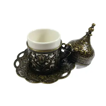 Turkiškos Kavos Puodelis Espreso kavos Puodelį Su Rankena Osmanų Kavos arabų Kavos Porceliano Dovana Vestuvių Naujų Namų 60 ml 2 oz