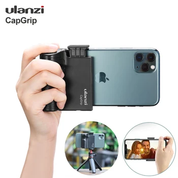 Ulanzi CapGrip Išmanųjį telefoną, Nešiojamą Selfie Stiprintuvas rankenos Bluetooth Nuotolinio Valdymo pulto Telefono Užrakto 