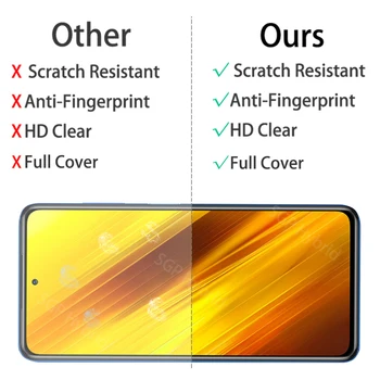 Už Xiaomi Poco X3 NFC Hidrogelio Kinas/Kameros Stiklo/Telefono Galinį Dangtelį Apsauginės Plėvelės Xiomi Poco M3 Minkštas Vanduo Gelio Saugos Filmas