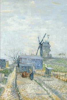 Van Gogh Kviečių Laukas Kraštovaizdžio Drobės Tapybos Žalia Ldyllic Dekoracijos Sienos Meno Plakatai Garsaus Aliejaus Tapybai už Kambarį Dekoro