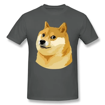 Vyrų Drabužiai Dogecoin T-Shirt Doge Mados Trumpas Rankovės