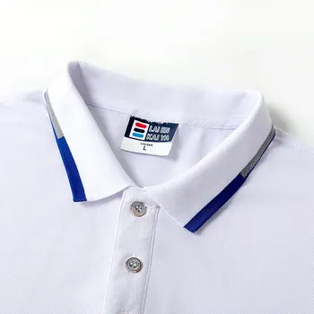 Vyrų Verslo Atsitiktinis Kultūros Marškinėliai Užsakymą vientisos Spalvos Atspindinčios Striped Polo Marškinėliai Spausdinti Ar Siuvinėjimo Pridėti Logotipas Tekstas