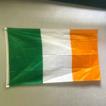 ZXZ Nemokamas pristatymas Hibernian Airija Airijos vėliavos banner 90x150cm Žalia Balta Oranžinė IRE IR AIRIJOS airijoje aukštos kokybės Vėliava