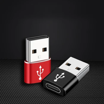 1 Vnt USB C 3.1 C Tipo Moteris USB 3.0 Type A Male Uosto Konverteris NAUJAS Adapteris