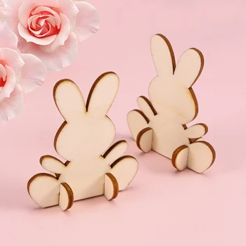 10 Vnt Easter Bunny Gabalas Mielas 3D 