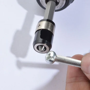 1xScrewdriver Bitų Magnetinis Žiedas Metalo Stiprus Magnetizer Varžtas atsarginės Dalys