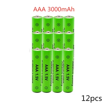 2021 daug 3000mAh, AAA Baterijos 1,5 V Alkaline AAA tipo akumuliatorius, skirtas Nuotolinio Valdymo Žaislas šviesos Batery+ kroviklis