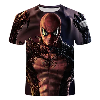 2021 m. Vasarą, Amerikos Animacijos Deadpool Marškinėliai Tee 3D spausdinimo T-marškinėliai, vyriški ir moteriški marškiniai, trumparankoviai atsitiktinis marškinėliai XXS-6