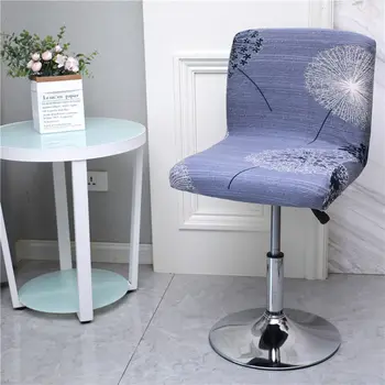 2021 Naujų Gėlių Baro Kėdė Kėdė Padengti Nugaros Kėdė Slipover Spandex Sėdynės Atveju Elastinga Biuro Kėdė Padengti Valgomasis Sėdynės Raštas