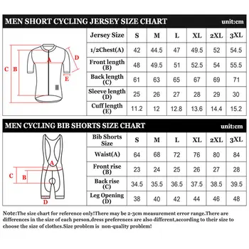 2021 YKYWBIKE Pro Komandos vasaros dviračių Džersis nustatyti Dviračių Drabužių Kvėpuojantis Vyrai Trumpas Rankovės marškinėliai Dviračių šortai, kombinezonai su antkrūtiniais
