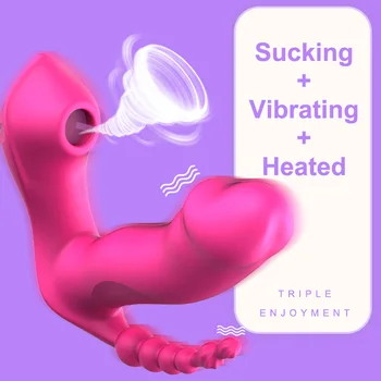 3 1. Čiulpti Vibratorius 7 Vibravimo Režimą Gyvis Analinis Makšties Klitorio Stimuliatorius Nešiojami Žodžiu Siurbimo Erotinis Sekso Žaislai Moterims
