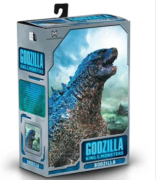 3 Stilius 18CM Godzilla Pav Filmą Gyvūnų Dinozaurų Žaislai Branduolinės Jet Energijos Versija Monstras PVC Mobiliojo Modelio Duomenys