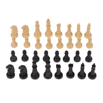 32 x Šachmatų, Chessmen, Paveikslas Figūrėlė Šachmatų Figūrėlių už Šachmatų stalo Žaidimas