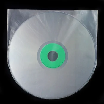 50Pcs 12Inch Antistatinio Plastiko Dangtelis Vidinis Rankovės Bag LP Muzikos Vinilo Įrašas C1