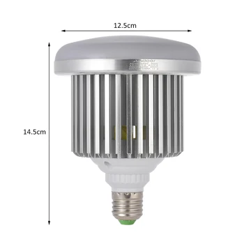 Andoer E27 50W LED Foto Studija Lemputės, Lempos, Reguliuojamas Ryškumas 3200K~5600K w/Nuotolinio Valdymo Vaizdo Lemputė AC185-245V
