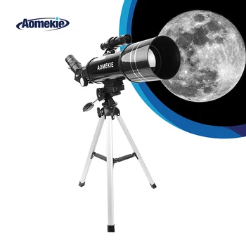 AOMEKIE Teleskopas 400mm Židinio Ilgis su HD 70mm Didelius objektyvus Kompaktiškas Trikojis 16X/66X Lauko Secenery Mėnulis Žiūri Vaikų Dovanų