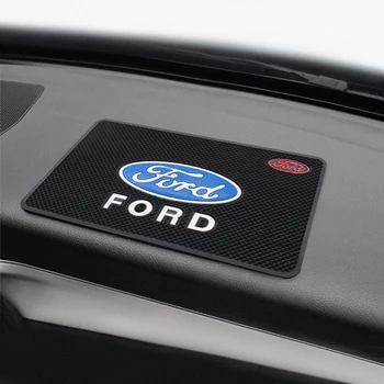 Automobilių Anti-Slip Pad Mat prietaisų Skydelio Telefono Turėtojas Silikagelio neslidus Kilimėlis Ford Focus 2 3 4 MK1 MK2 3 