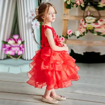Baby Girl drabužius Vasarą, Vaikams, Suknelės Mergina Vaikų Drabužių Gimtadienio ir Šalies Mergaičių Dress 7 8 10 12 Metų Drabužių