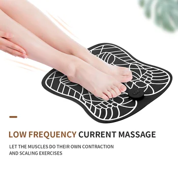 Belaidžio Pėdų, Kojų Raumenų Stimuliatorius terapia fisica massager massageador te raumenų USB Įkrauti Foot Massager Kilimėlis, Pagalvėlė