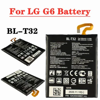 BL-T32 Pakeitimo Baterija LG G6 G600L G600S G600K G600V H871 H872 H873 LS993 US997 VS988 Baterija 3230mAh Didelės Talpos