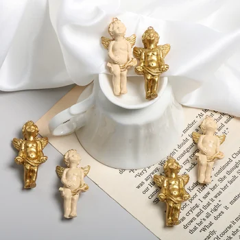 Custom baroko retro Ventage sekimo aukso spalvos angelas 