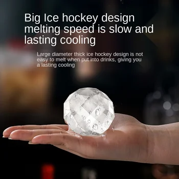 Diamond turas ledo pelėsių namų šaldytuvas su dangteliu Viskio ice cube alaus šaldymo ledo ritulio, ledo gaminimo mašina