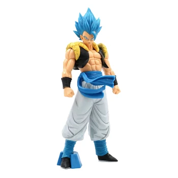 Dragon Ball Z Vedžitas IV Anime Super Saiyas Sūnus Gokas Mėlyna Plaukų Gogeta Mūšis Statula Pav Modelio Apdailos Žaislas Gimtadienio dovana