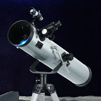 F70076 Didelę Diafragmą Teleskopas Astronominė 350 Kartų Profesinė Priartinimas Monokuliariniai Atspindintis Teleskopas Erdvės Stebėjimą