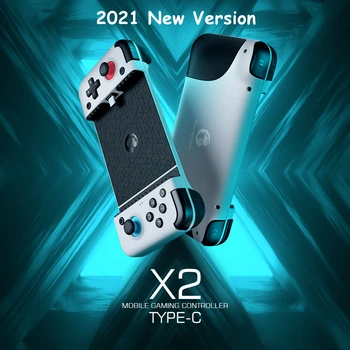 GameSir X2 Tipo C Gamepad 2021 Nauja Versija Pubg Mobiliųjų Žaidimų Valdiklį 