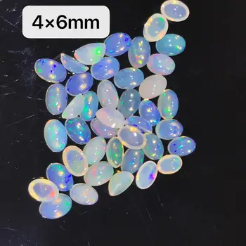 Gamtos opal ant pliko akmens žiedas paviršiaus bendrosios grūdų specifikacijos: 4x6mm, 5x7mm, 6x8mm, 7x9mm